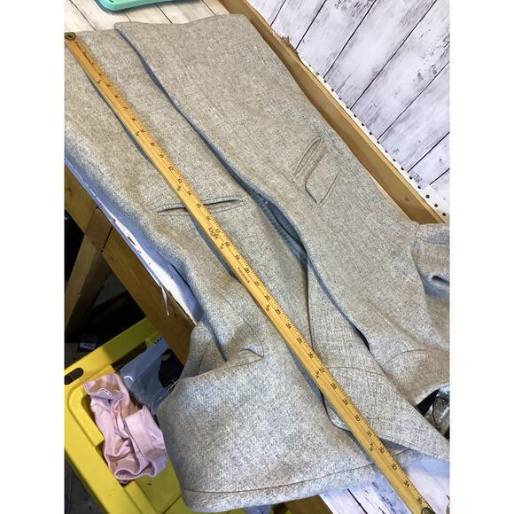 J.Crew Cocoon women's coat in Italian stadium-cloth wool in a grey size -10 - Picture 5 of 6